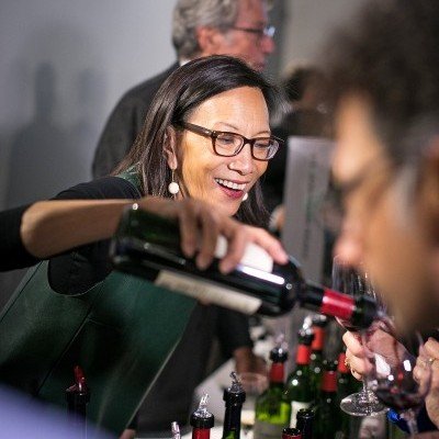 Cherise and Christian Moueix