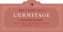 Label for Roederer Estate L’Ermitage Rosé 2013