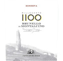 Label for Castiglion del Bosco Brunello Riserva Millecento