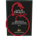 Label for Castiglion del Bosco Campo del Drago Brunello