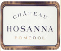 Label for Château Hosanna 