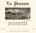 Label for La Poussie Sancerre Rosé