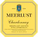 Label for Meerlust Estate Chardonnay
