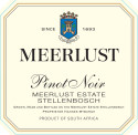 Label for Meerlust Estate Pinot Noir