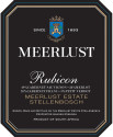 Label for Meerlust Estate Rubicon