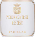 Label for Château Pichon Comtesse Réserve de la Comtesse