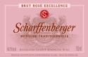 Label for Scharffenberger Cellars Brut Rosé Excellence Non-Vintage