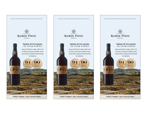 Shelf Talker for {materiallist:brand_name} Quinta de Ervamoira 10-Year Tawny Non-Vintage