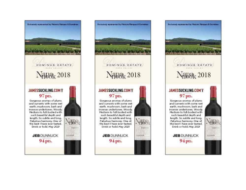 Shelf Talker for {materiallist:brand_name} Napanook 2018