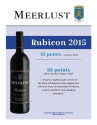 Sell Sheet for Meerlust Estate Rubicon 2015