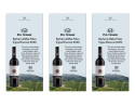 Shelf Talker for Pio Cesare Barbera d’Alba Fides Vigna Mosconi DOC 2020