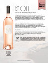 Sell Sheet for Domaines Ott BY.OTT Côtes de Provence Rosé 2021