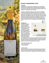 Sell Sheet for Domaine Anderson Estate Chardonnay 2020