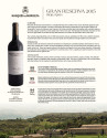Sell Sheet for Marqués de Murrieta Gran Reserva Limited Edition 2015