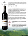 Sell Sheet for Pio Cesare Barolo Pio DOCG 2017