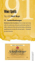 Shelf Talker for Scharffenberger Cellars Brut Excellence Non-Vintage