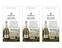 Shelf Talker for Scharffenberger Cellars Brut Rosé Excellence Non-Vintage
