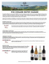 Sell Sheet for Pio Cesare Dolcetto d’Alba DOC