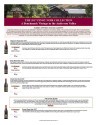 Sell Sheet for Domaine Anderson Dach Pinot Noir